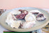 purple and white natural oyster shells for beach decor, wedding decoration, coastal decor